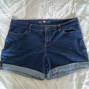 Old Navy Dark Blue Jean Shorts